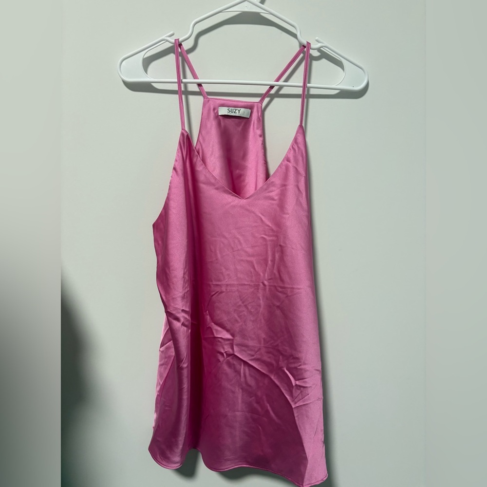 Size shier pink tank